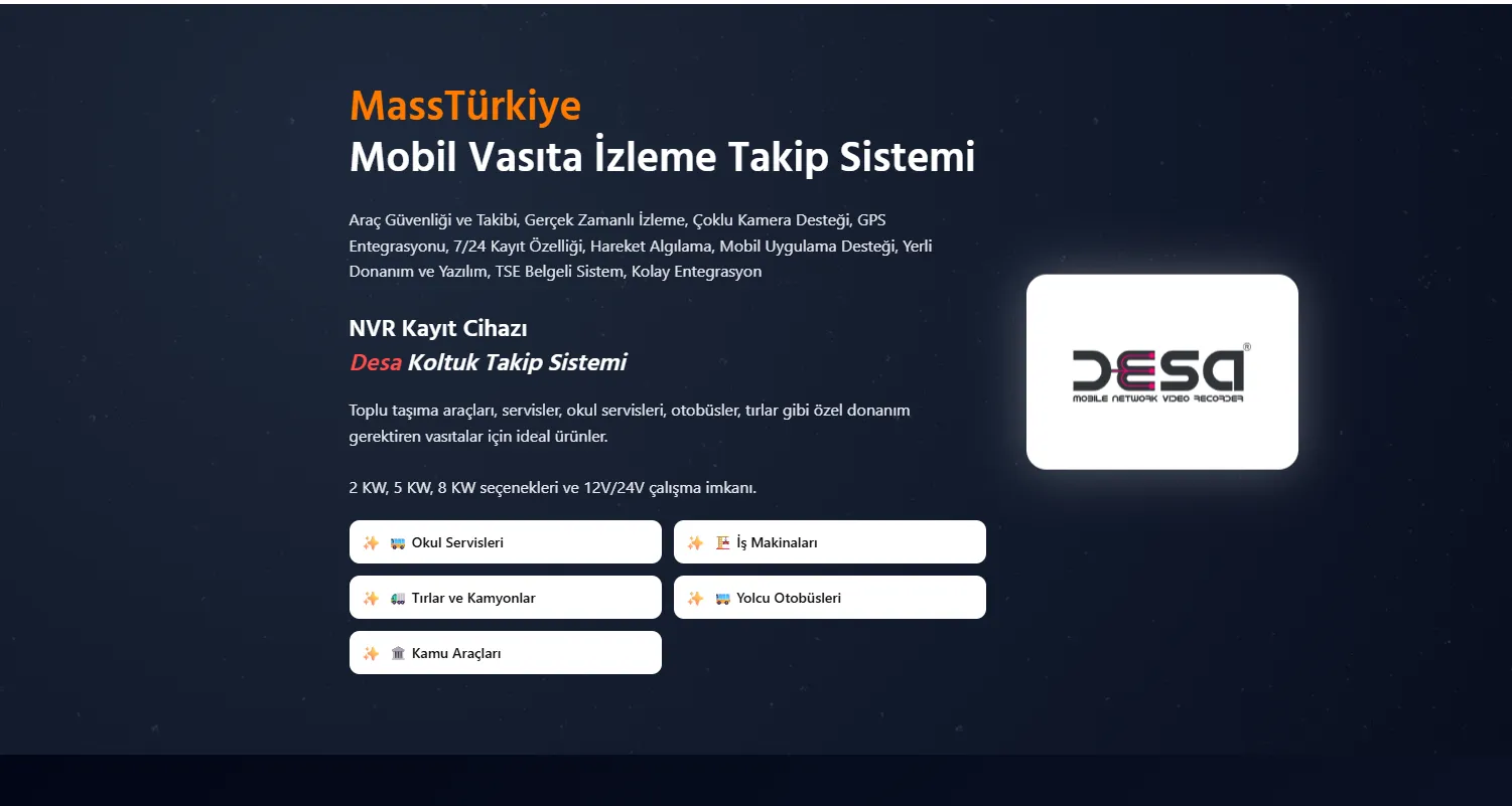 Mass Türkiye Ürün ve Hizmet Tanıtım Paneli